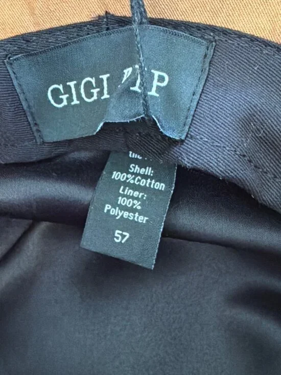 NWT Gigi Pip Brown Rylee Bucket Hat S/M 57 MSRP$64.00 - Picture 7 of 15